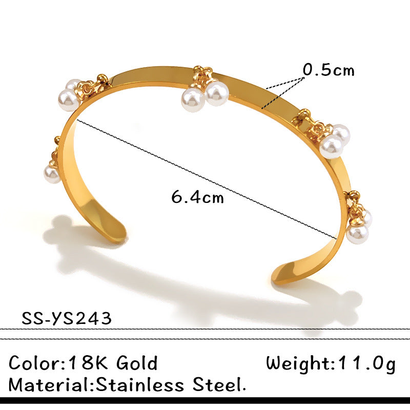 Wholesale Stainless steel starfish shell ring women' s fashion pendant design cross,  titanium steel open ring