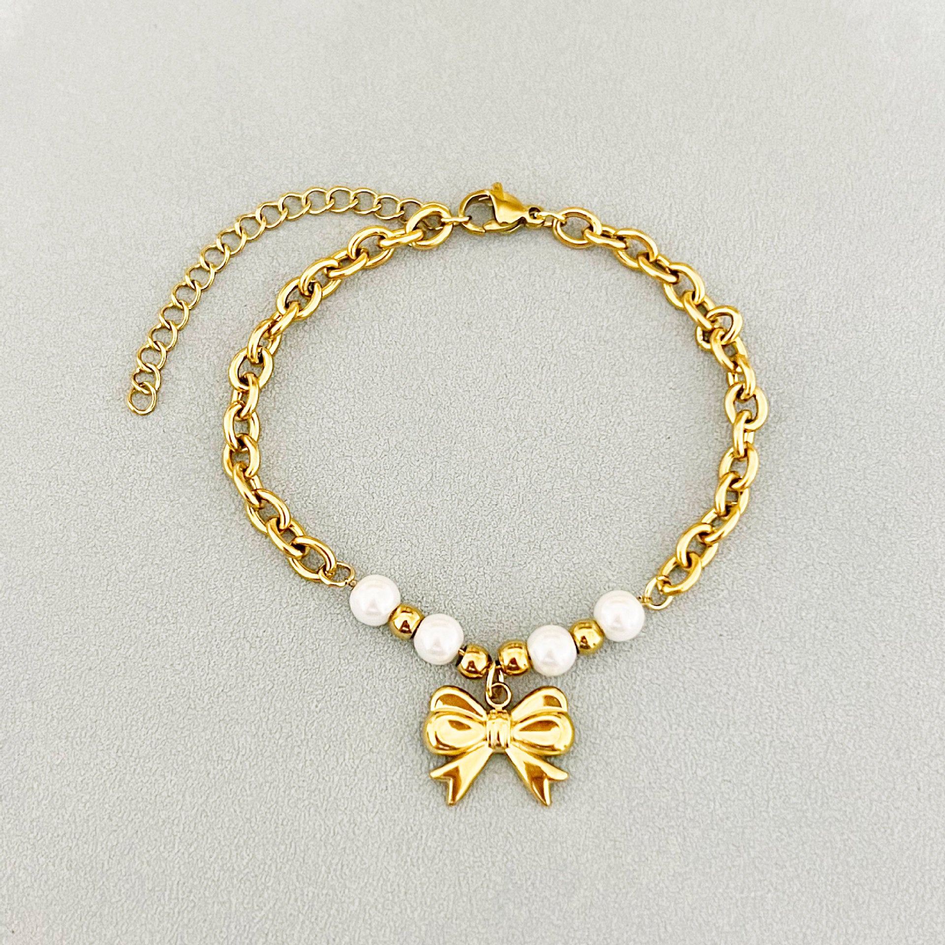 Wholesale pearl stainless steel bracelet