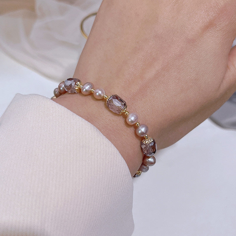 Wholesale Baroque Pearl Beaded Bracelet,  Vintage Chic Jewelry Accessory for Women,  Boutique Resale Gift