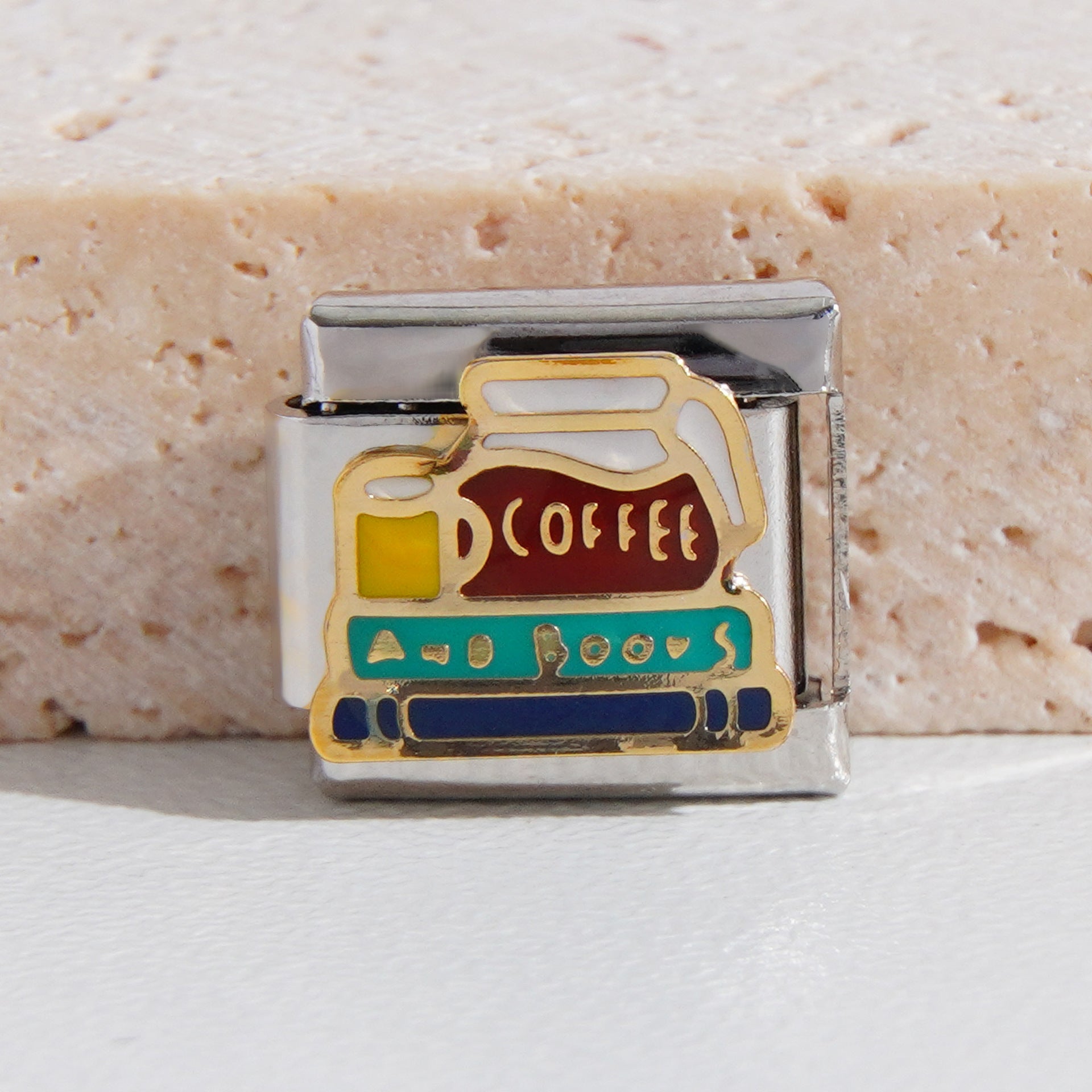 Wholesale Italian Charm Bracelet 9mm DIY Splicing Cute Creative Stainless Steel Composable Bracelet