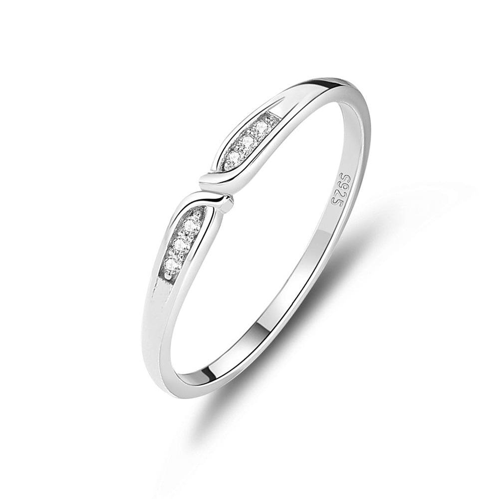 Wholesale S925 Sterling Silver  Zircon Ring