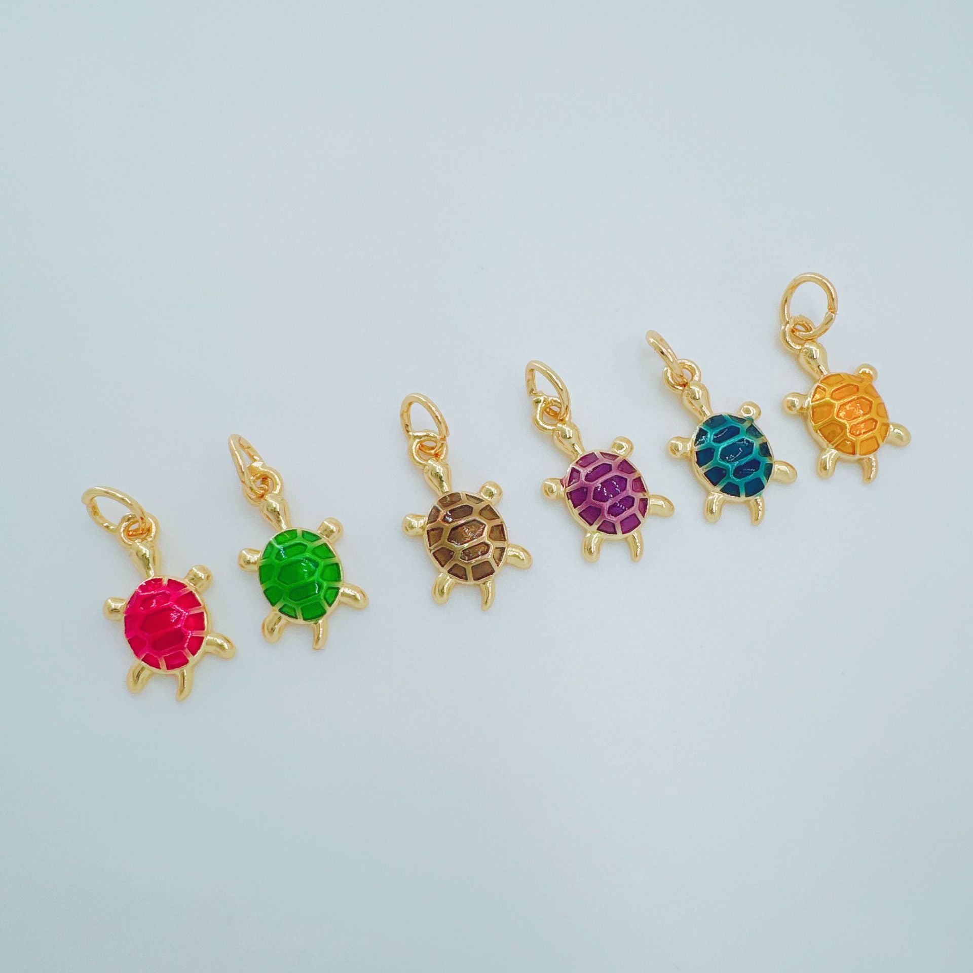 Wholesale Dopamine Turtle Pendant Necklace
