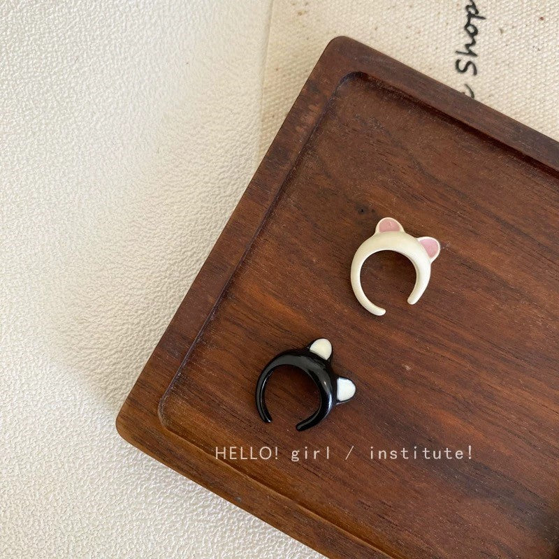 Wholesale alloy cartoon cute cat ear clips