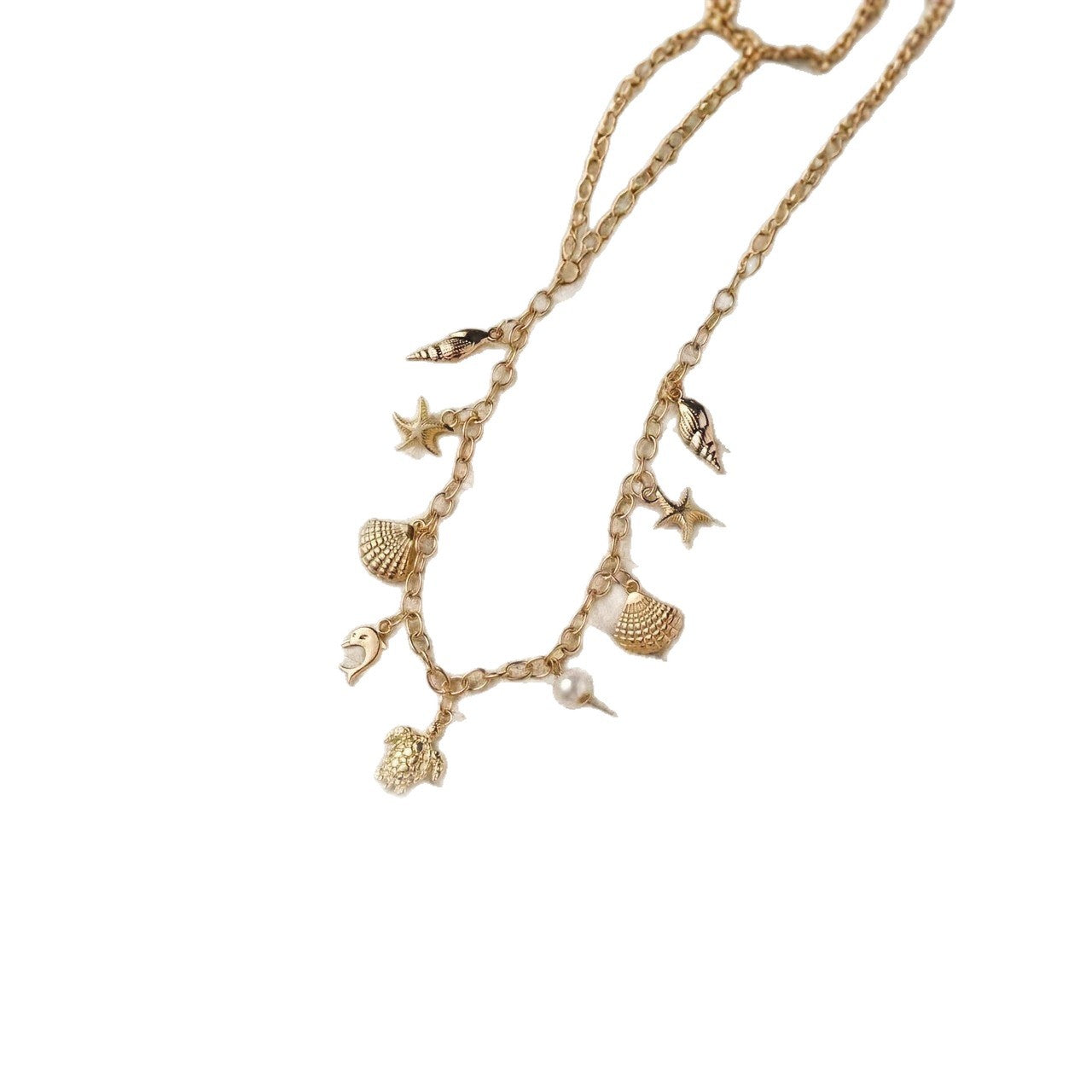 Wholesale Ocean Style Pearl Shell Necklace