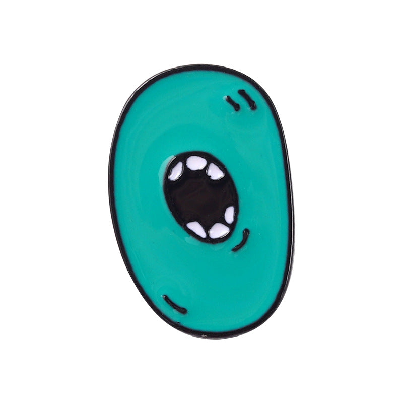 Wholesale Letter Creative Badges Combinable Pin Metal Badges Brooch ACC-BCH-QiHe006