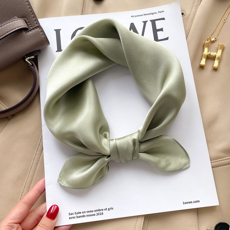 Wholesale versatile spring and autumn   Silk  Scarf