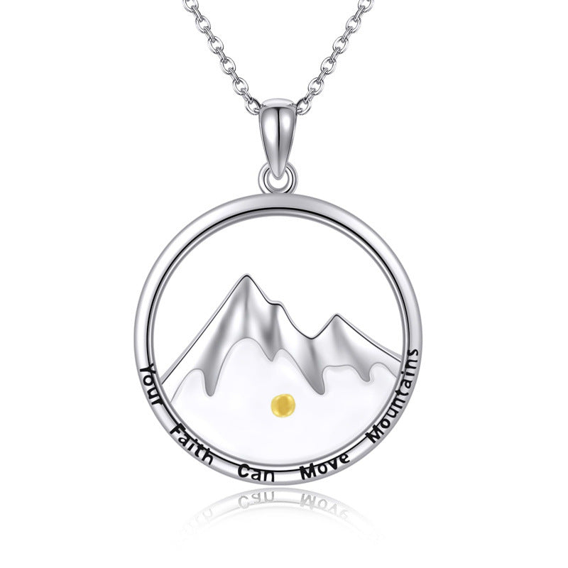 Wholesale Necklaces Faith Round Hill Mustard Seed Stainless Steel Necklace ACC-NE-MS015