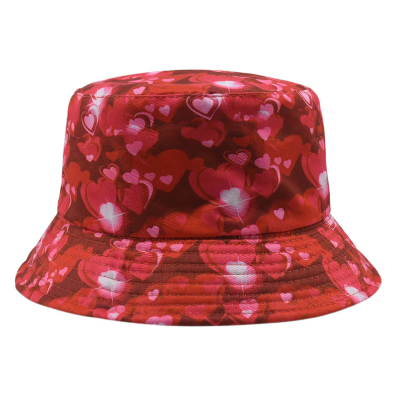 Wholesale Vintage Printed Fashion Cartoon Graffiti Bucket Hat ACC-HT-Xiny013