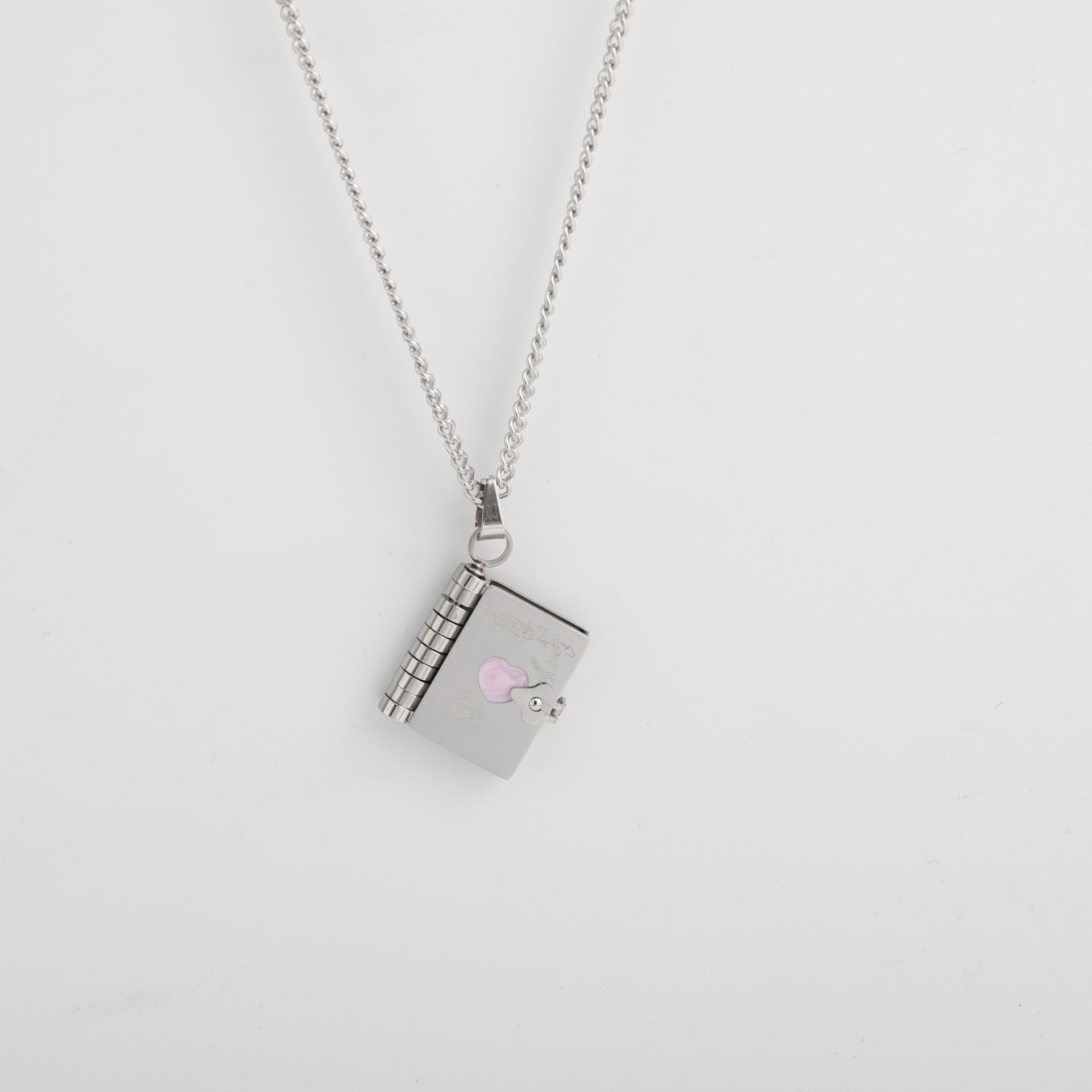 Wholesale  Valentine's Day Design Love Photo Box Pendant Necklace