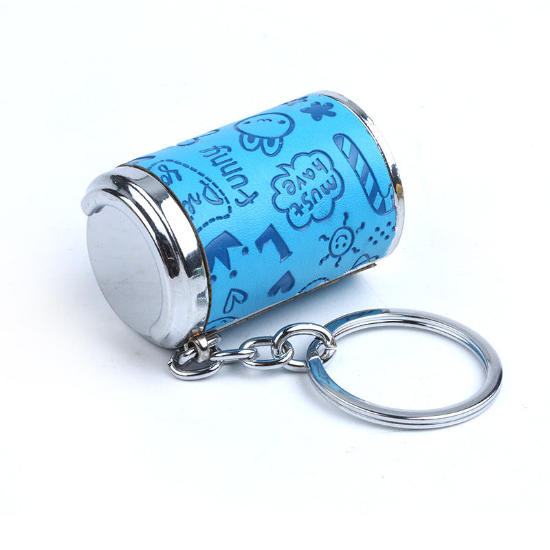 Wholesale Zinc Alloy European Style Piggy Bank Keychain - Small Coin Jar Key Ring Pendant,  Fashion Accessory
