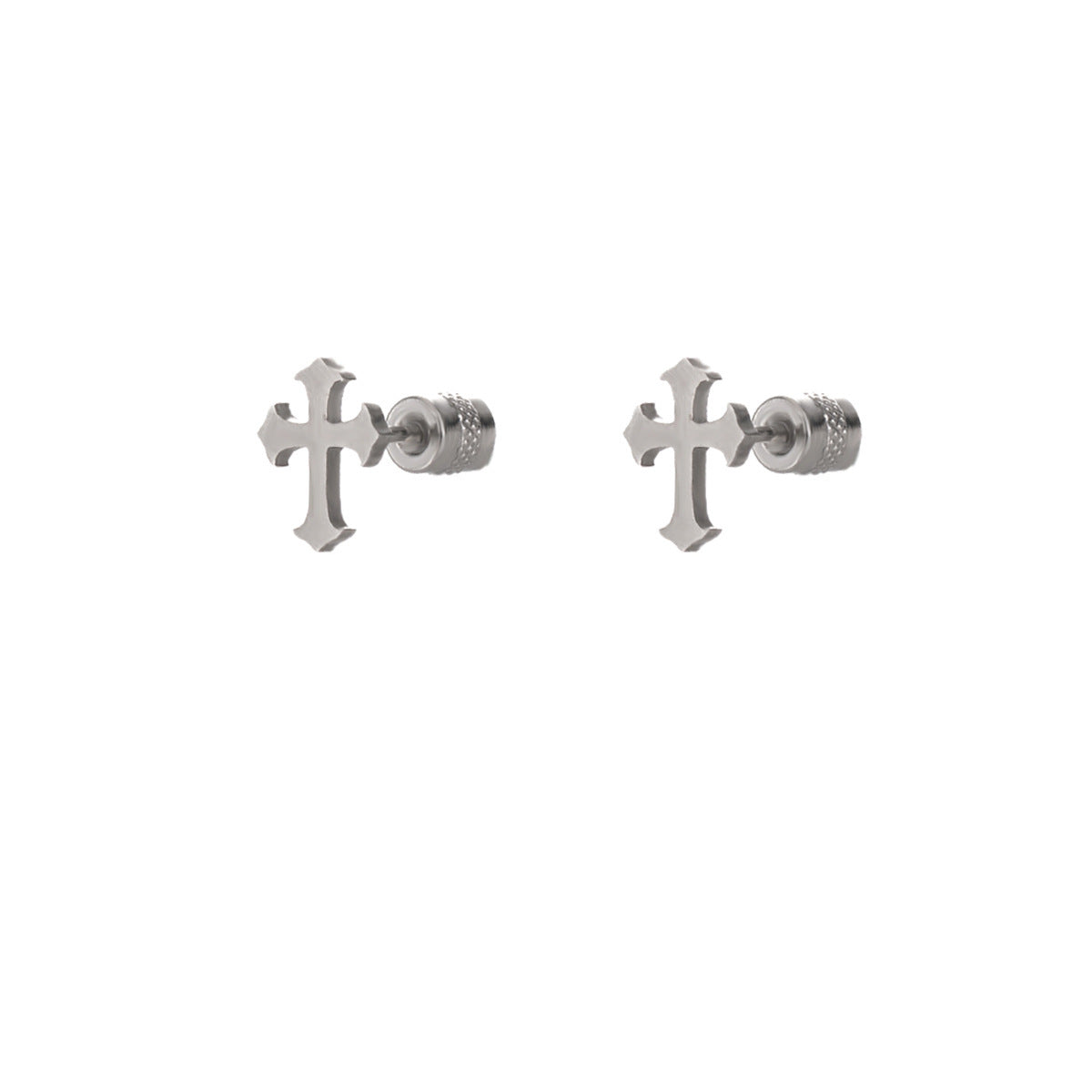 Wholesale Stainless Steel Butterfly Ear Cuff Stud Earrings Geometric Design Fashion Jewelry Accessory for Party Gift
