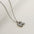 Wholesale  26 English letter necklace  titanium steel bubble smooth letter pendant clavicle chain