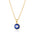 Wholesale  eye necklace blue eyes devil's eye card neck chain necklace