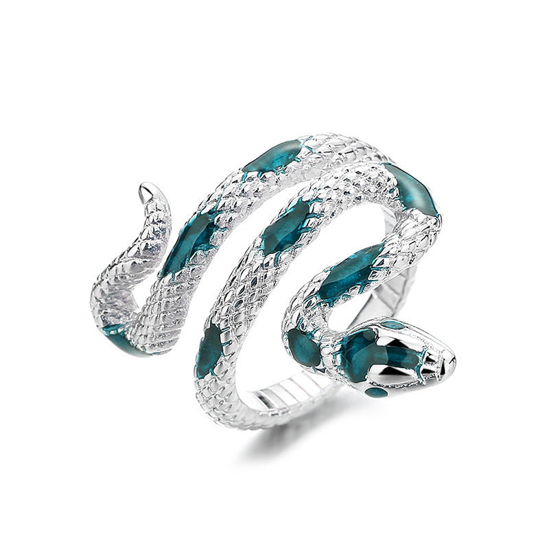 Wholesale  snake ring simple temperament niche design trendy hip hop animal ring