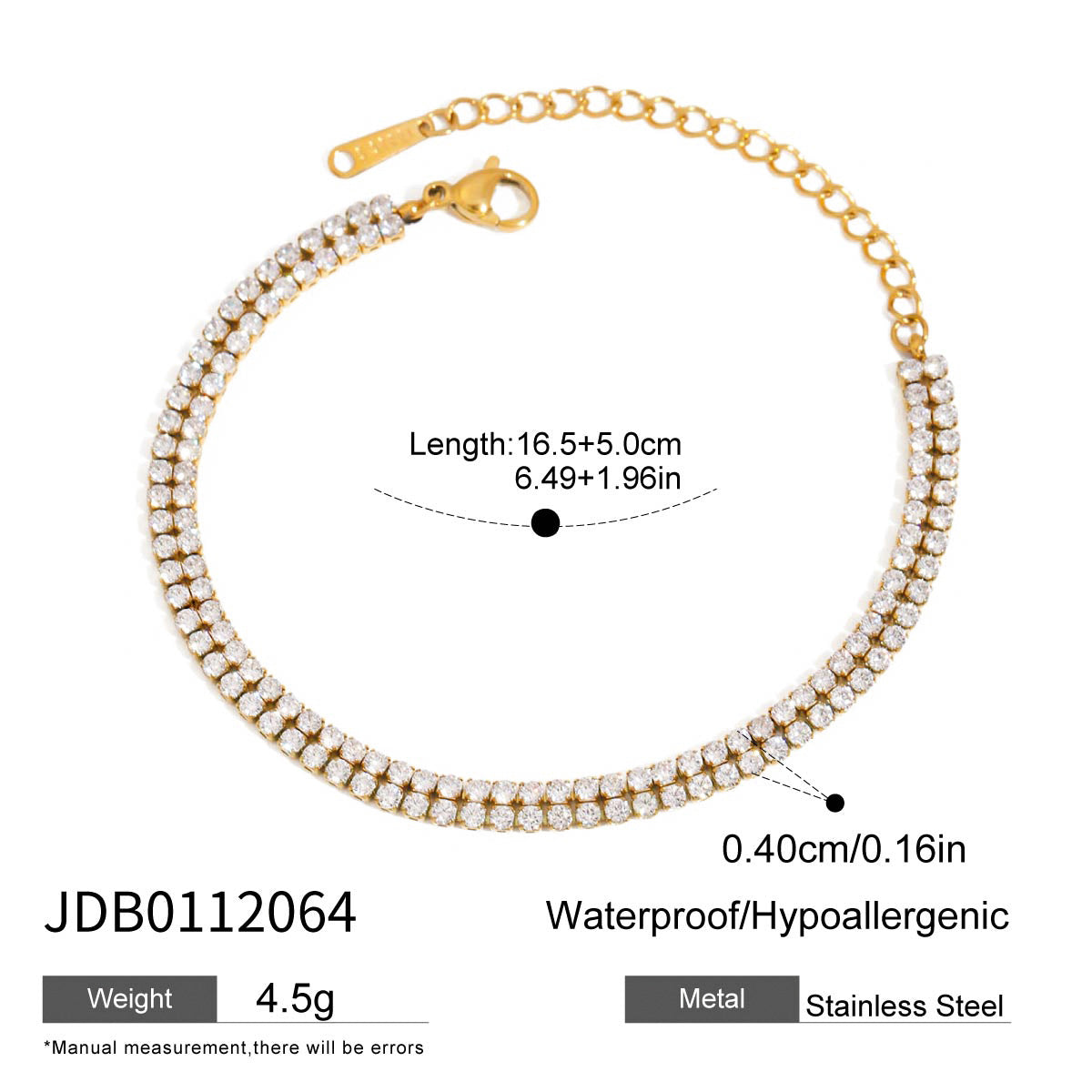 Wholesale Stainless steel beads inlaid with zircon