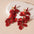 Wholesale  Acrylic Petal Long Tassel Ear Clip  Earrings