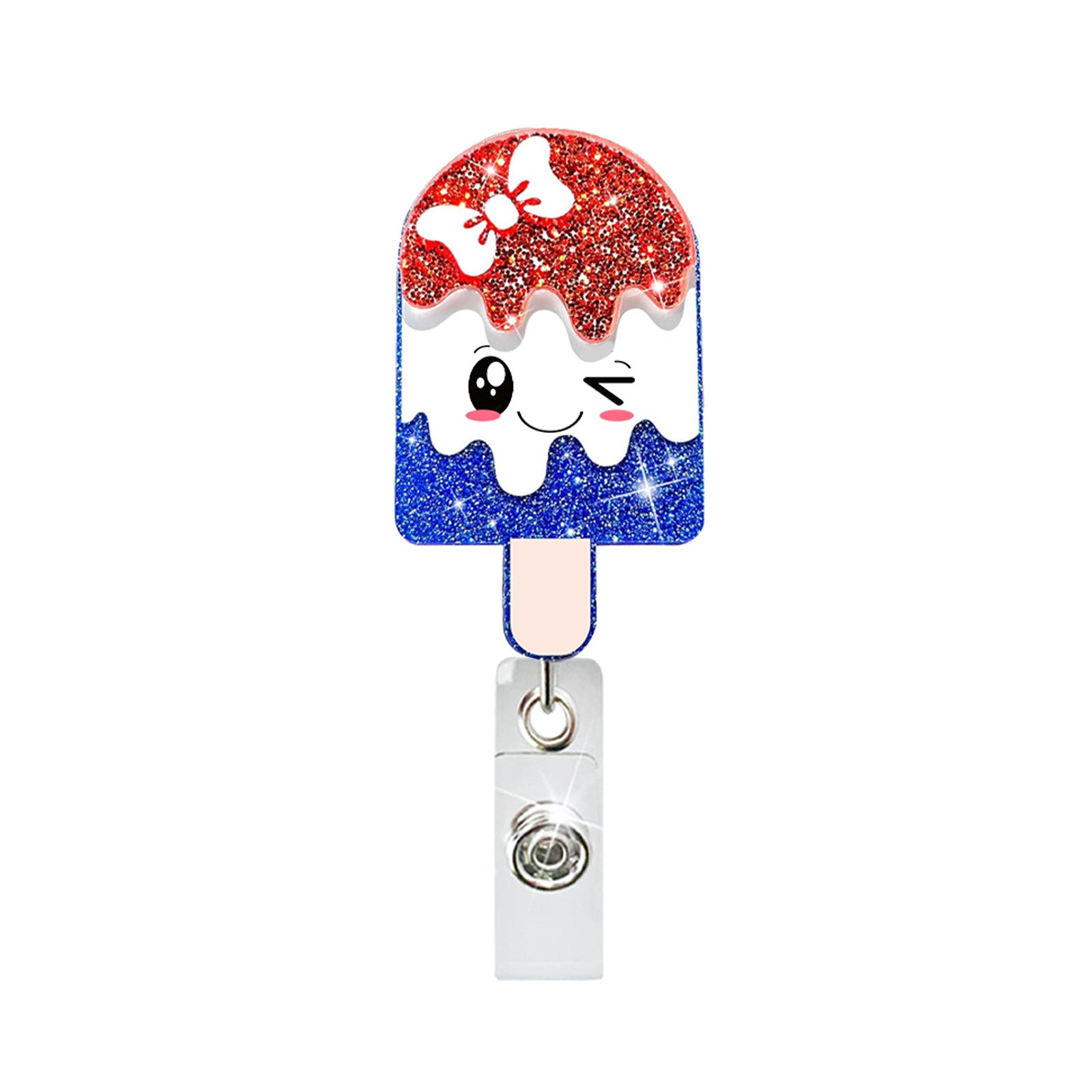 Wholesale Patriotic Eagle Retractable Badge Holder - Chic Office Decor Fashion Accessory for Resale