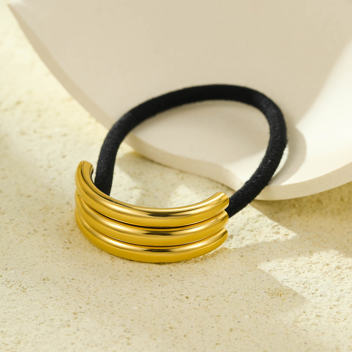 Wholesale Titanium Steel Multi-layer Arc Hair Rope Hair Scrunchies