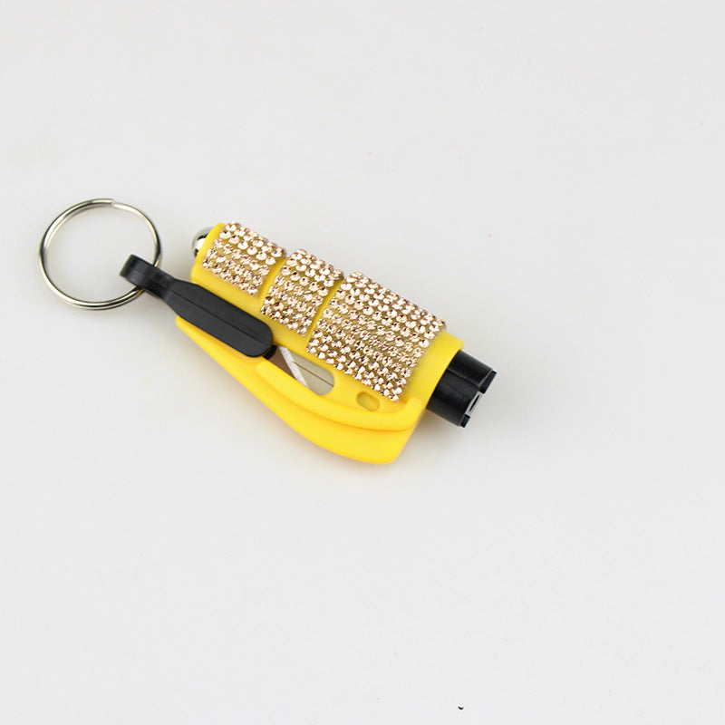 Wholesale Mini Diamond 2 in 1 Plastic Keychain ACC-KC-TMS014