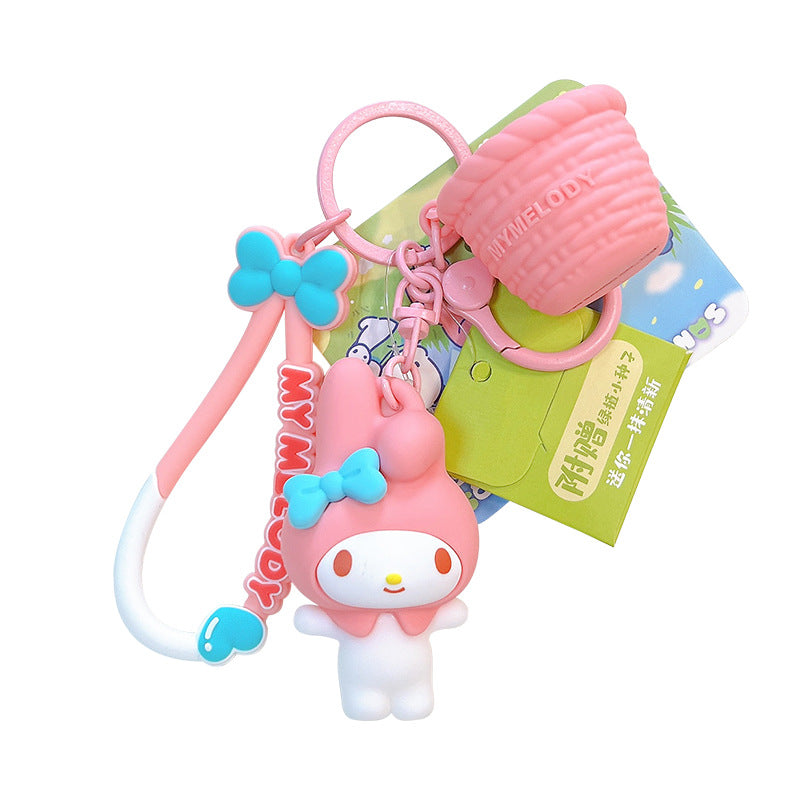 Wholesale Cartoon Cute PVC Keychains ACC-KC-WoAn014