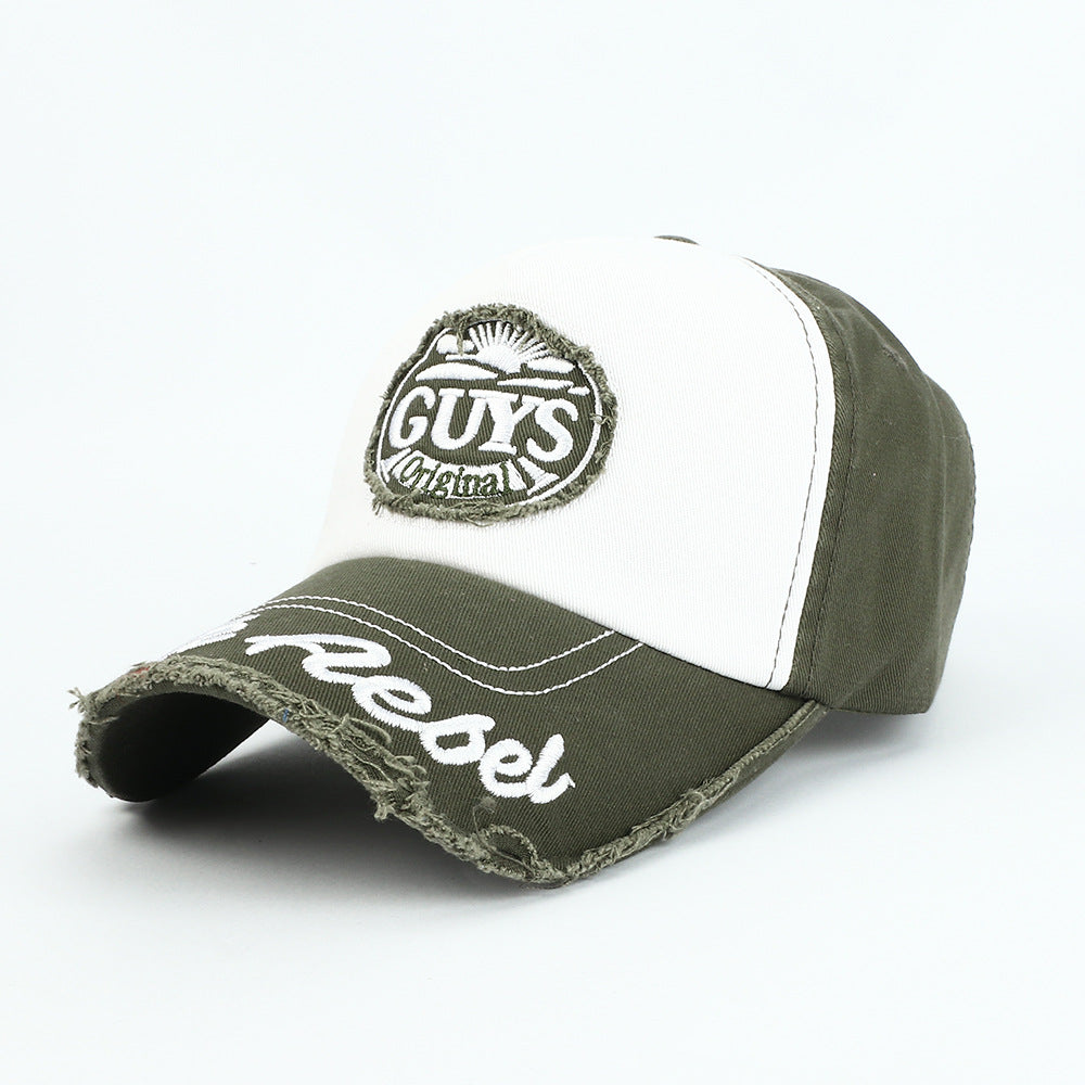 Wholesale Embroidered Vintage Washed Casual Cotton Baseball Cap ACC-HT-RongZhao015