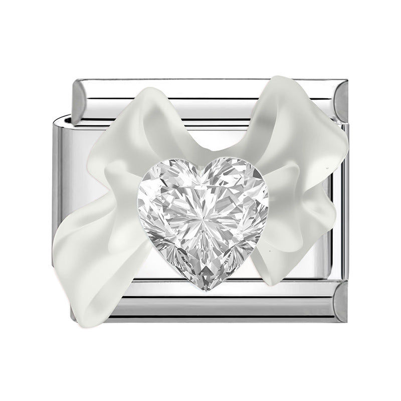 Wholesale  Italian Charm Bracelet 9mm DIY Colorful Personalized Creative Stainless Steel Composable Bracelet