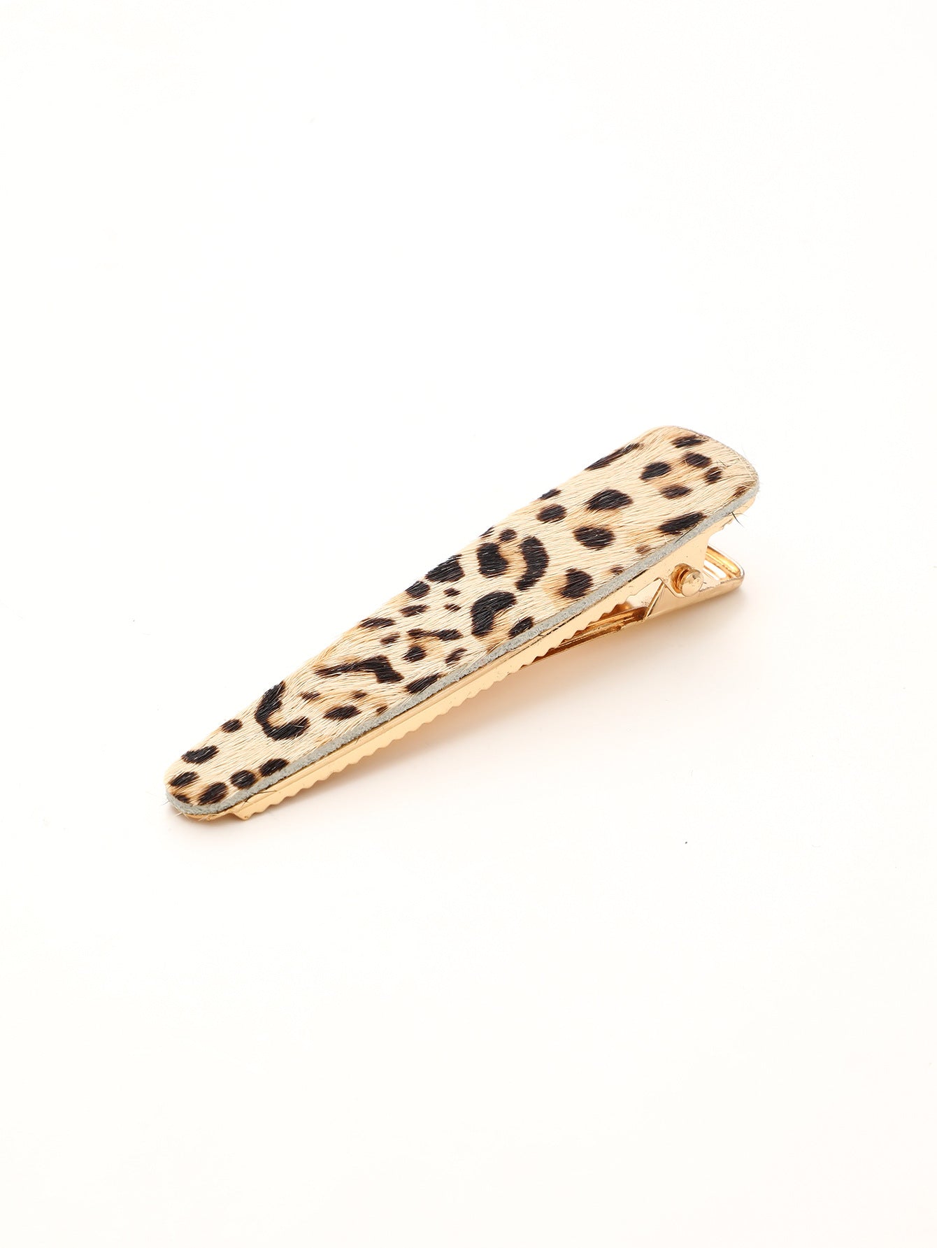 Wholesale Retro Leopard Cow Print Hair Clip,  Minimalist Design Side Clip for Everyday Styling