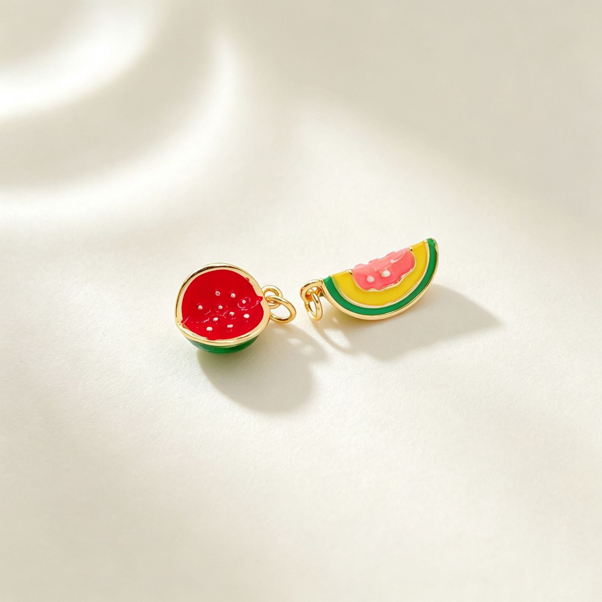 Wholesale Copper Gold-Plated Fruit Pendant Chic Fashion Jewelry Accessory for Party Gift Boutique Resale