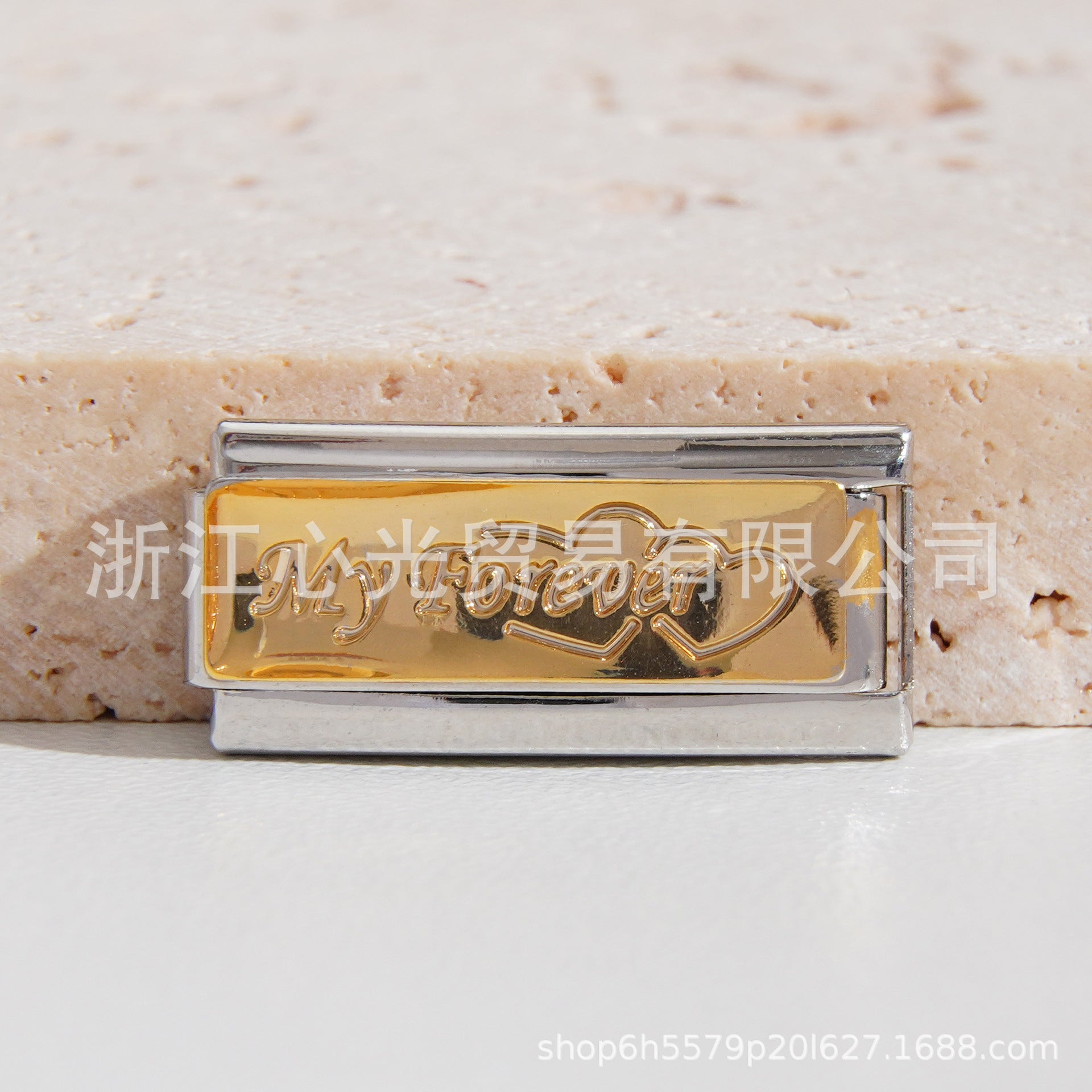 Wholesale 10pcs Italian Charm Bracelet 9mm DIY Splicing Stainless Steel Composable Bracelet