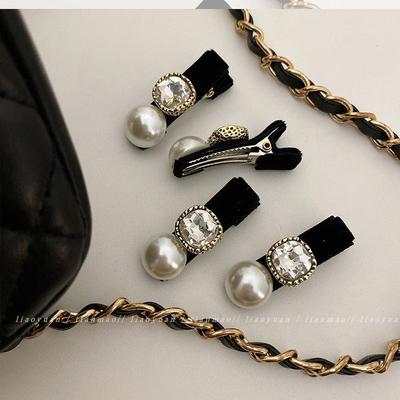 Wholesale Rhinestones hair clip side bangs forehead clip Hair Clips