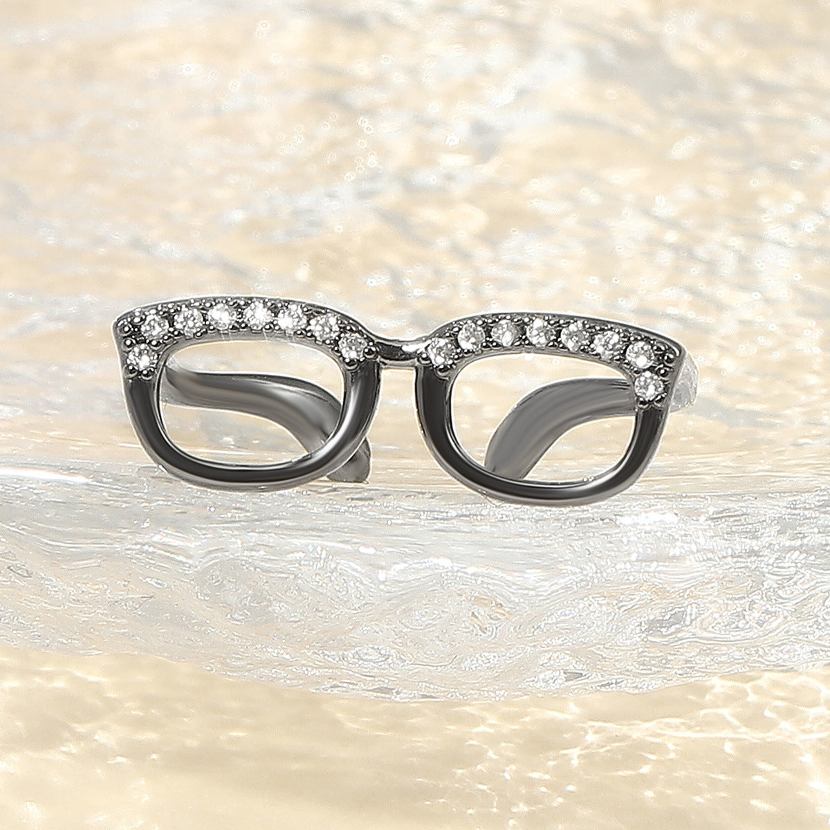 Wholesale love open Small Gold Watch Couple  Ring