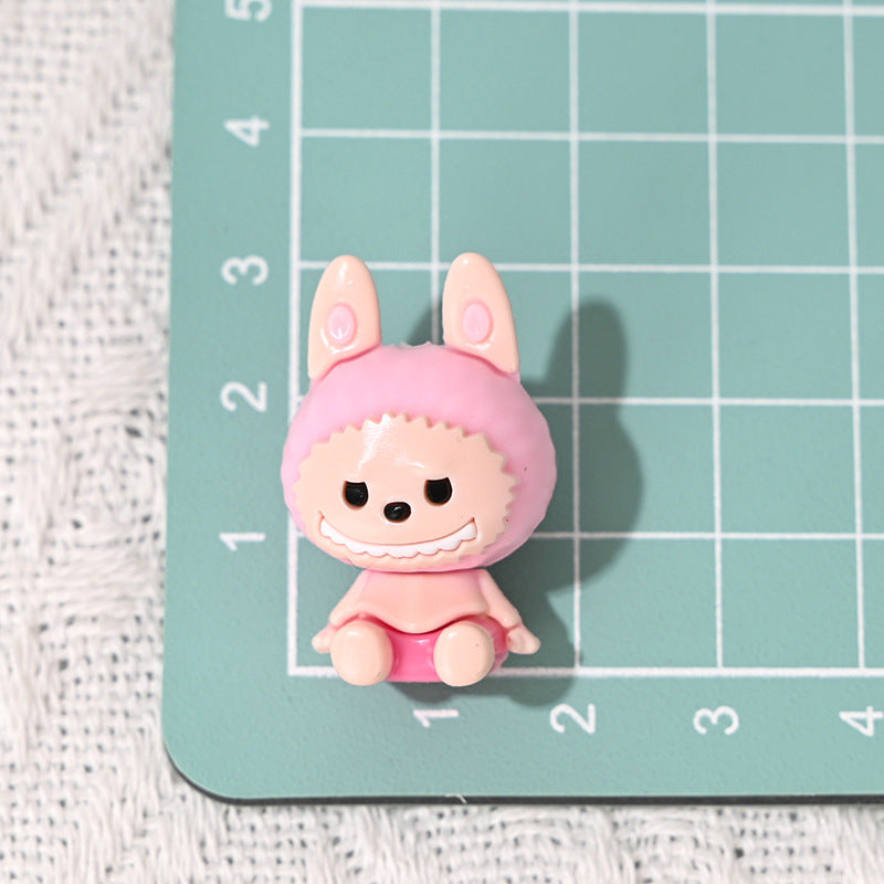 Wholesale 10pcs Rubber Cute Cartoon  DIY Bead Accessories