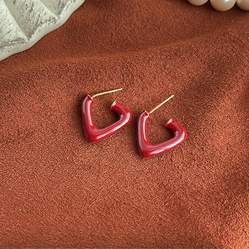 Wholesale Oil Drop Luxury Pearl Earrings