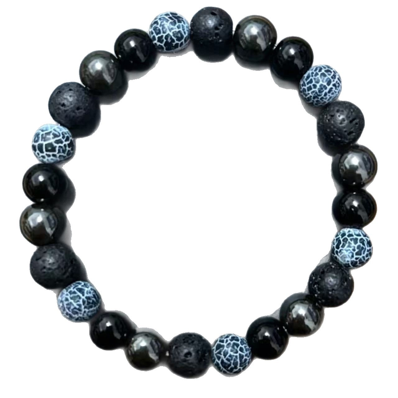 Wholesale Chic Handmade Crystal Bead Bracelet Round Beaded Unisex Jewelry For Travel Souvenir Gift Boutique Resale