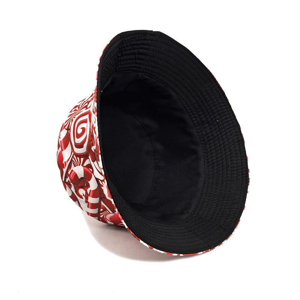 Wholesale  Candy Pattern Hat Bucket Hat