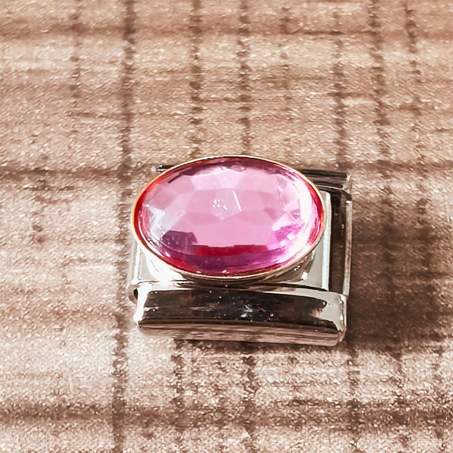 Wholesale Italian Charm Bracelet 9mm DIY Spliced Removable Stainless Steel Gem Composable Bracelet ACC-BT-XY028