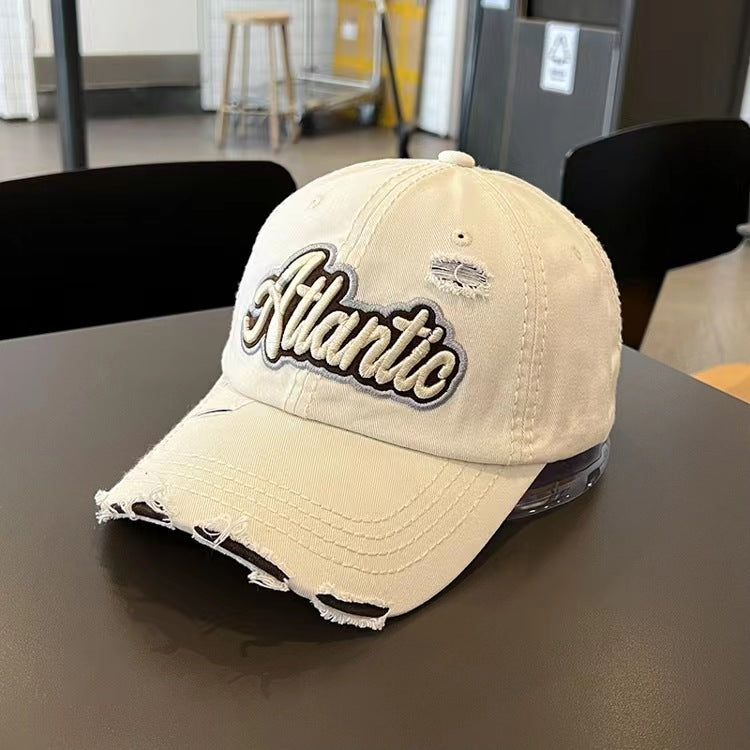 Wholesale Ripped Washed Cotton Baseball Cap