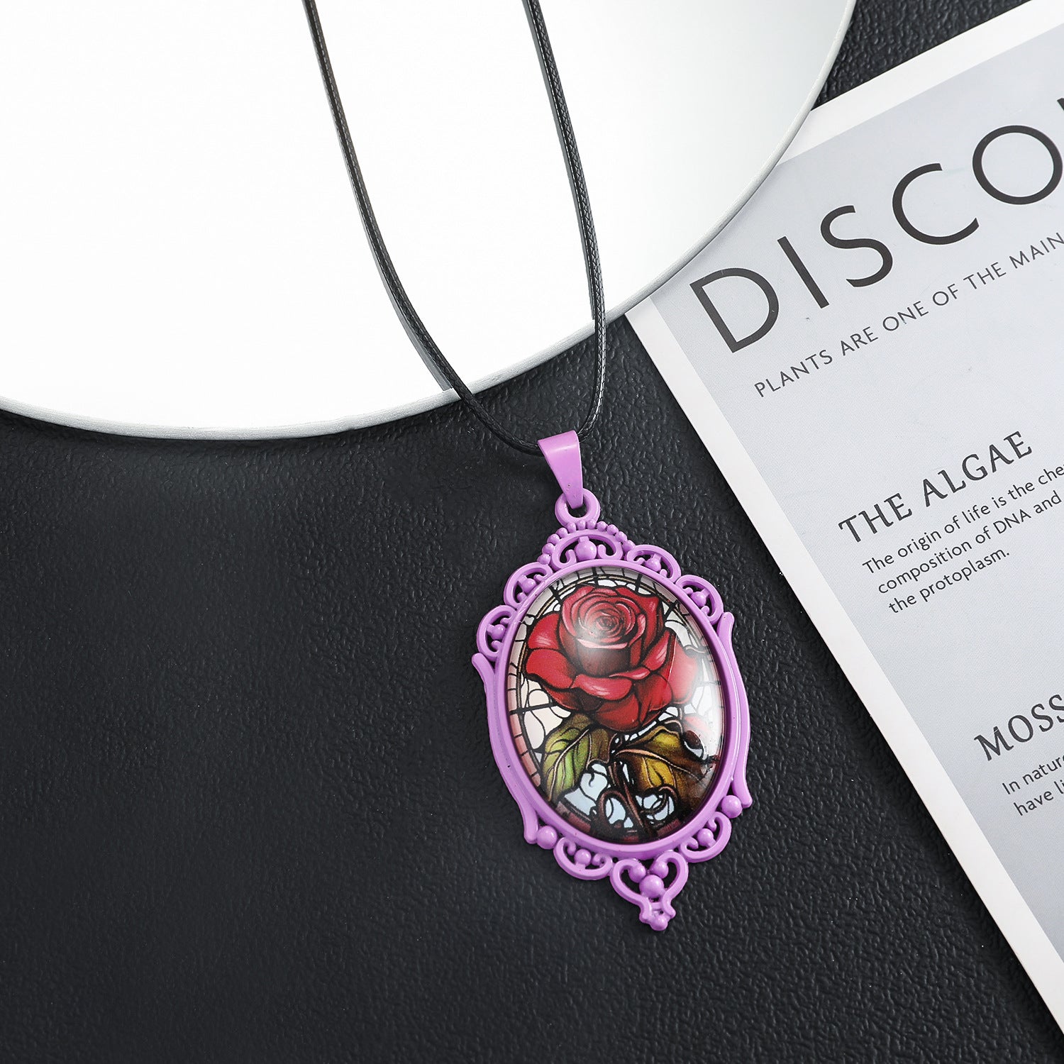 Wholesale Retro gothic crow cross witch  necklace