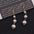 Wholesale 925 silver long tassel pearl earrings