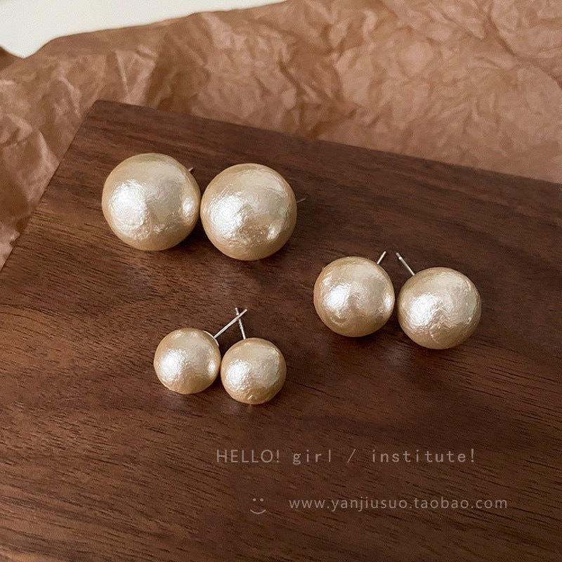 Wholesale large pearl luxury earrings