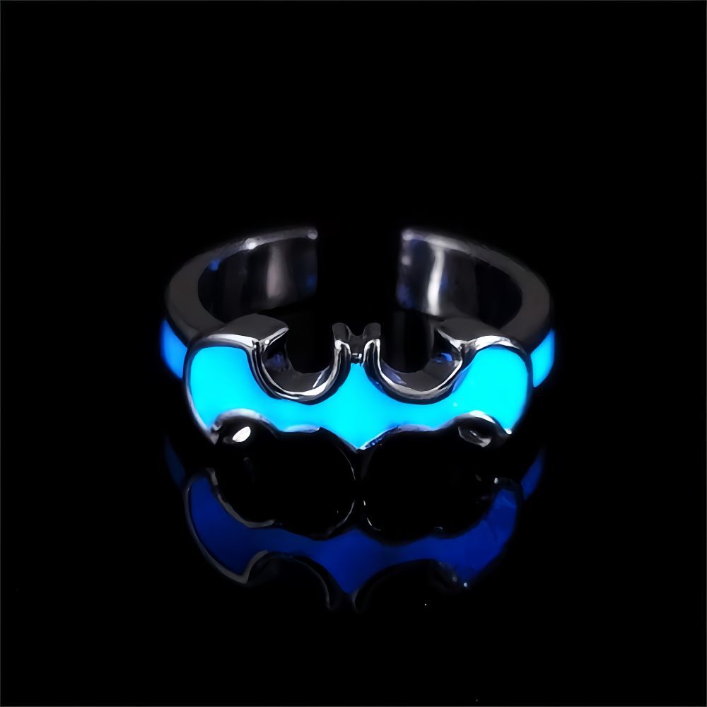 Wholesale Halloween Luminous Bat Ring