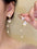 Wholesale Pearl Earrings  Butterfly Long Tassel Earrings