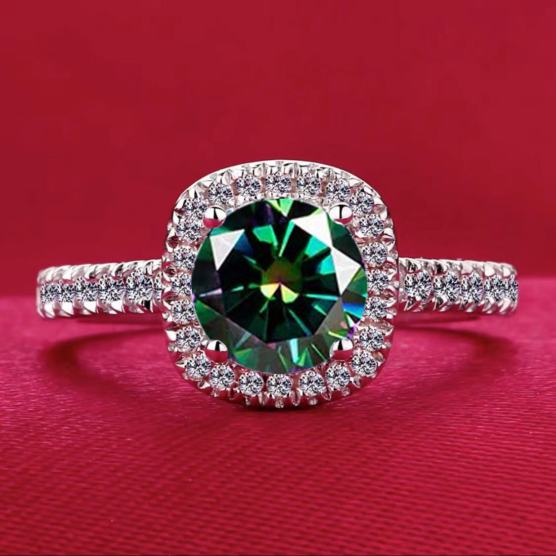 Wholesale  eight hearts eight arrows diamond  ring