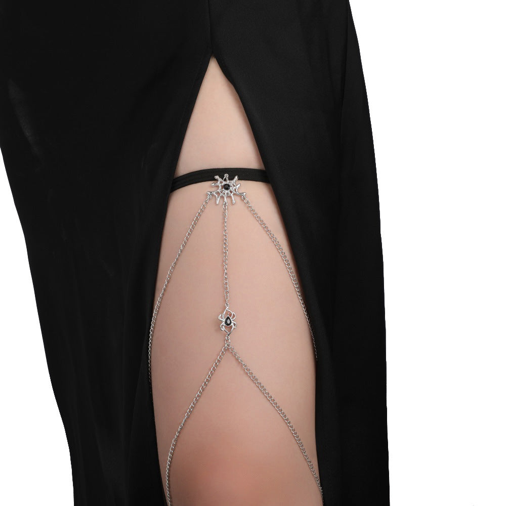 Wholesale Elastic rope double layer pendant chain leg chain