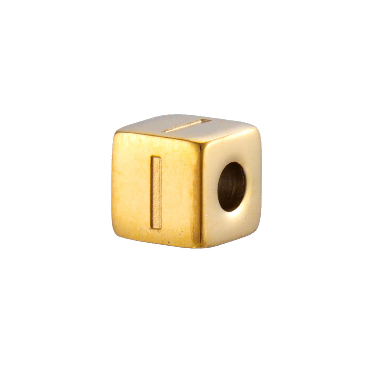 Wholesale 26 English Alphabet Accessories Geometric Stainless Steel Gold Sugar Jewelry Accessories