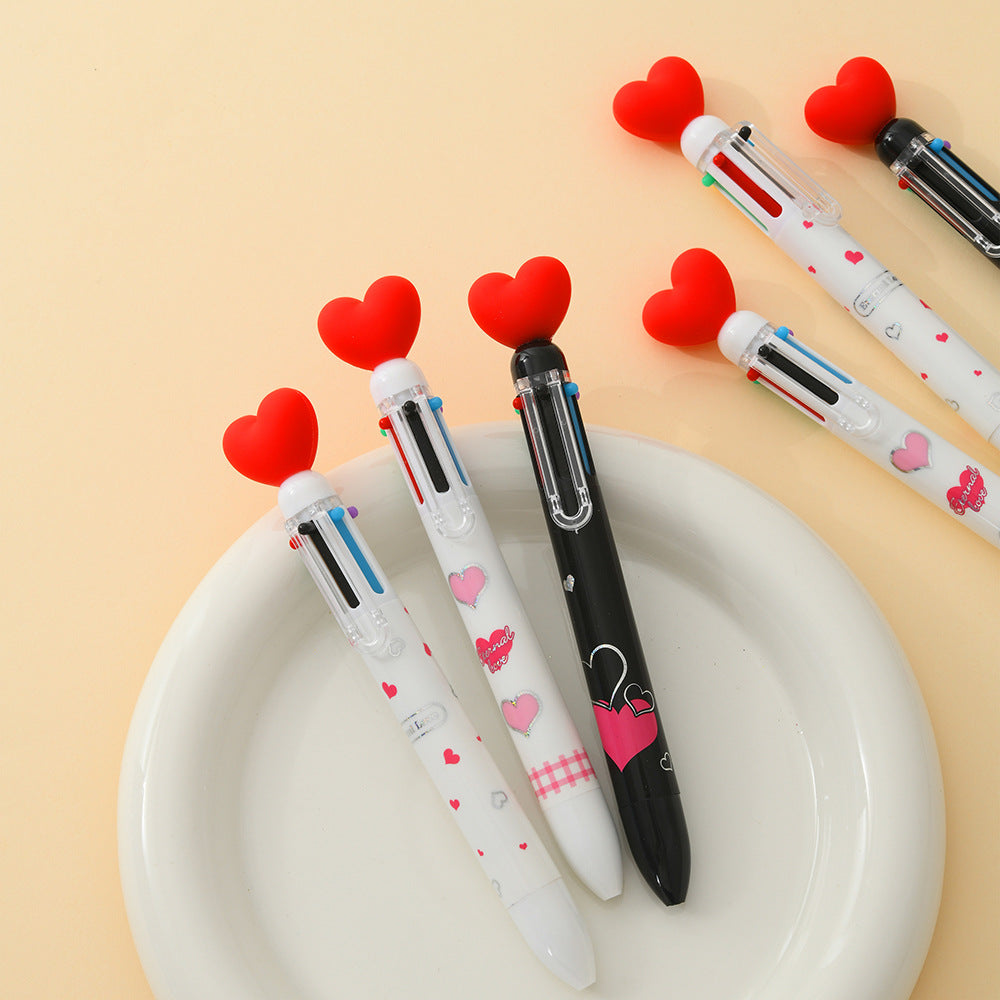 Wholesale Makaron Color Love Press erasable Pen Ballpoint Pen