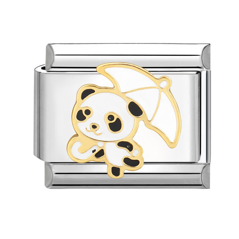 Wholesale Cartoon Animal Panda Bracelet Module DIY Composable Bracelet Charms DIY Bracelets