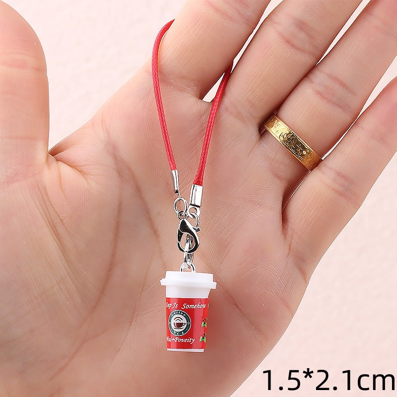 Wholesale Cute cartoon mini coffee cup doll accessories