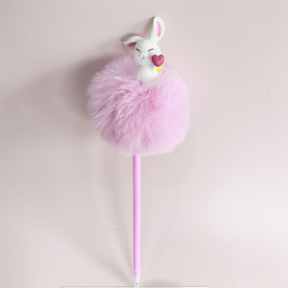 Wholesale Easter Bunny Carrot Plush Pen