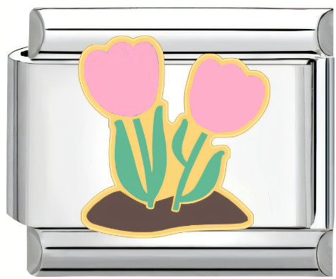 Wholesale Italian Charm Bracelet 9mm DIY Splicing Watermelon Lighthouse Stainless Steel Composable Bracelet